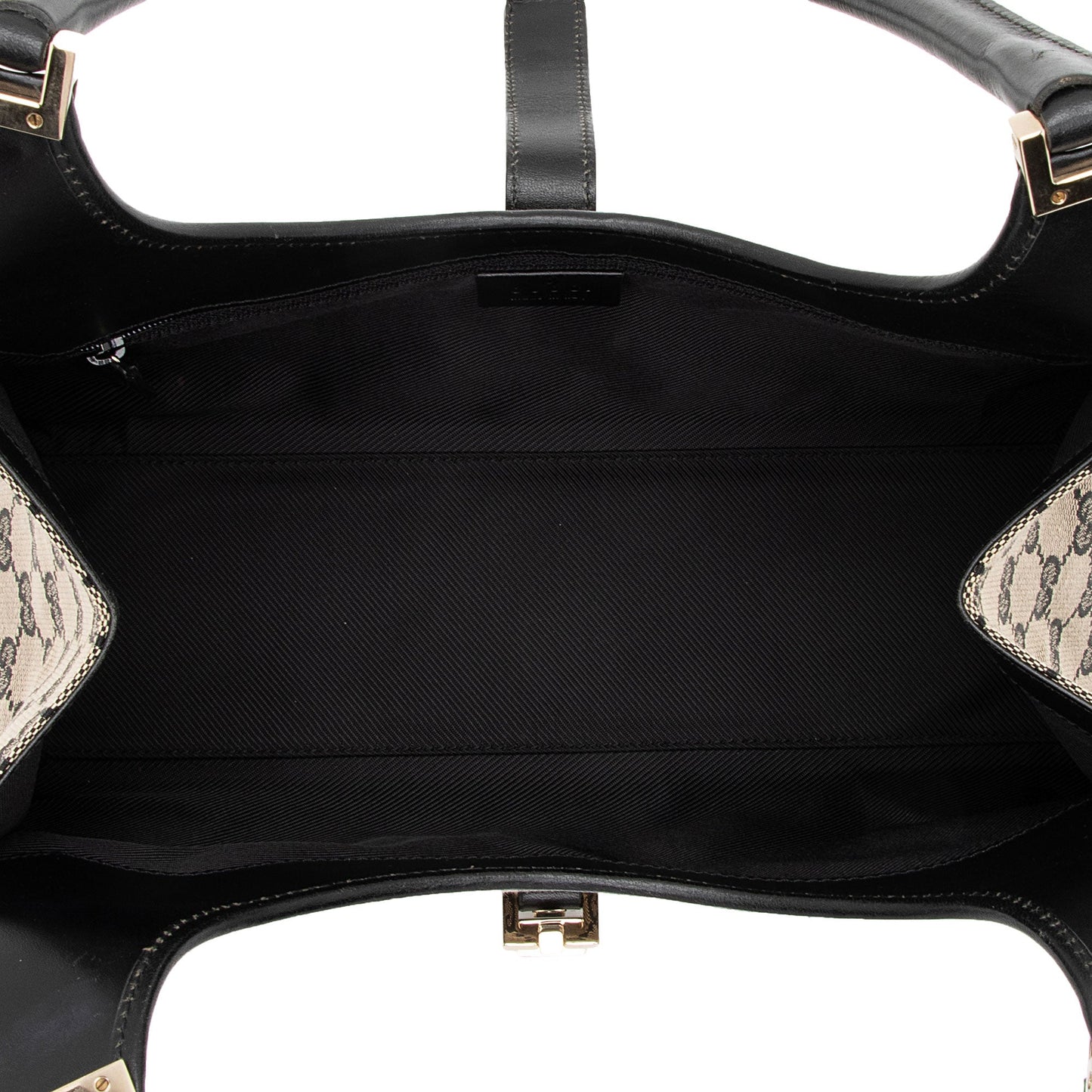 Gucci Vintage GG Canvas Bardot Medium Shoulder Bag (SHF-MzOFGC)