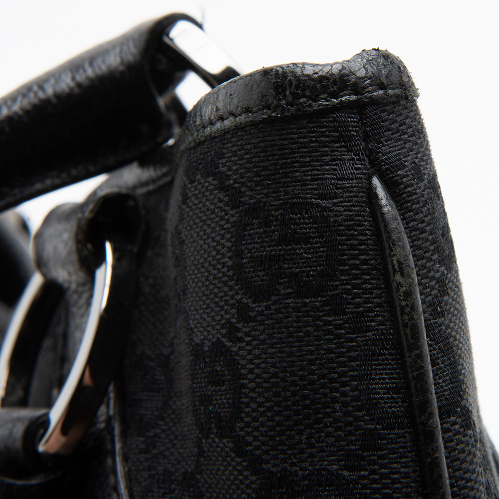 Gucci Vintage GG Canvas Satchel