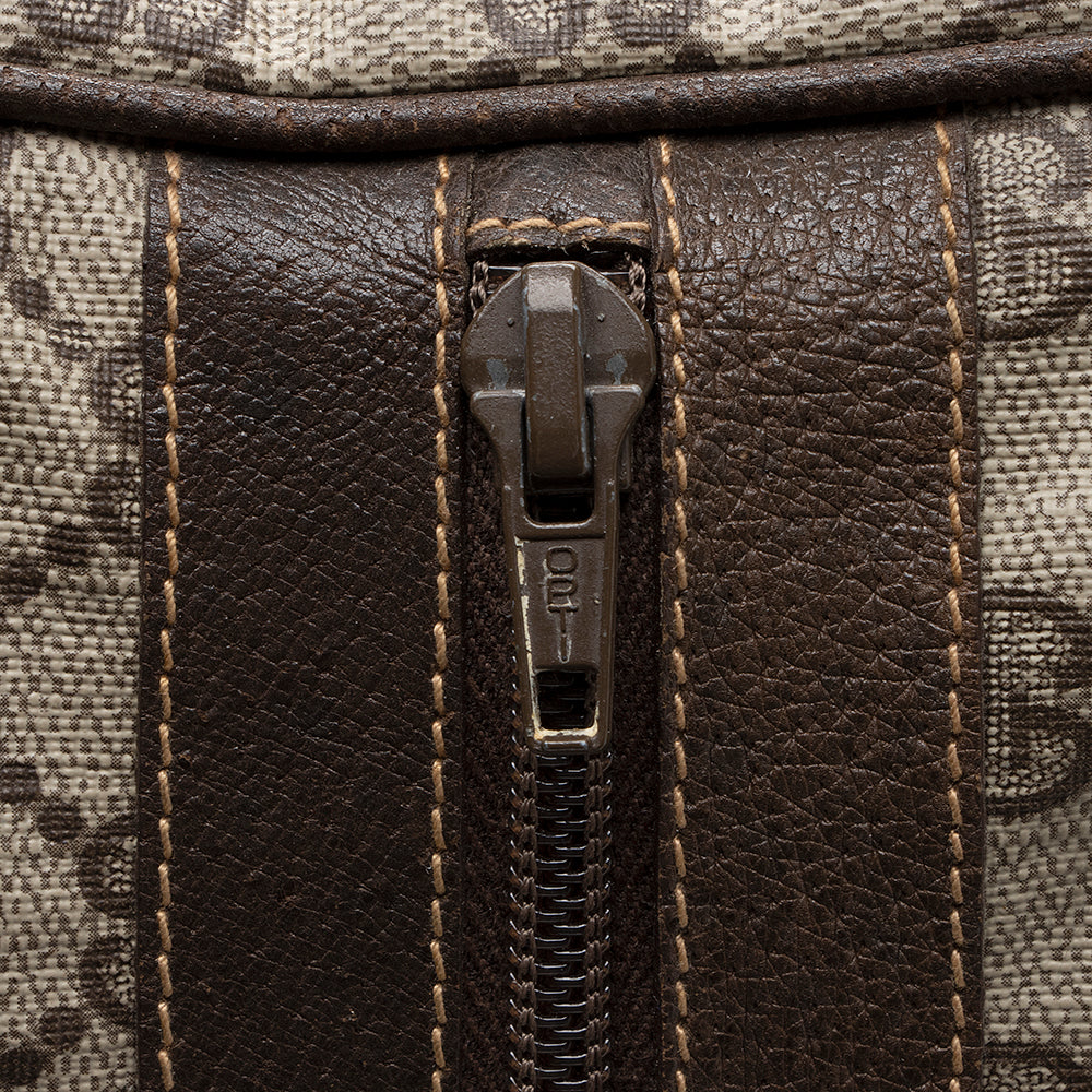 Gucci Vintage GG Plus Web Duffel Bag
