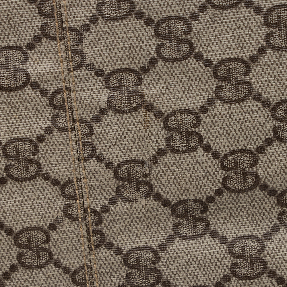 Gucci Vintage GG Plus Web Duffel Bag