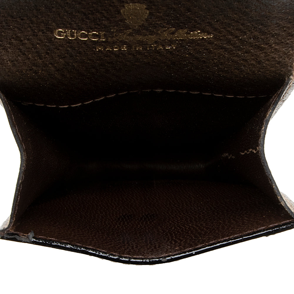 Gucci Vintage GG Plus Web Sunglasses Case