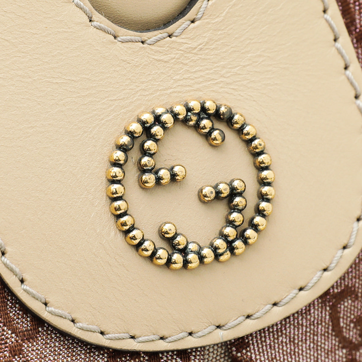 Gucci Bicolor Scarlett Stud Tote Bag