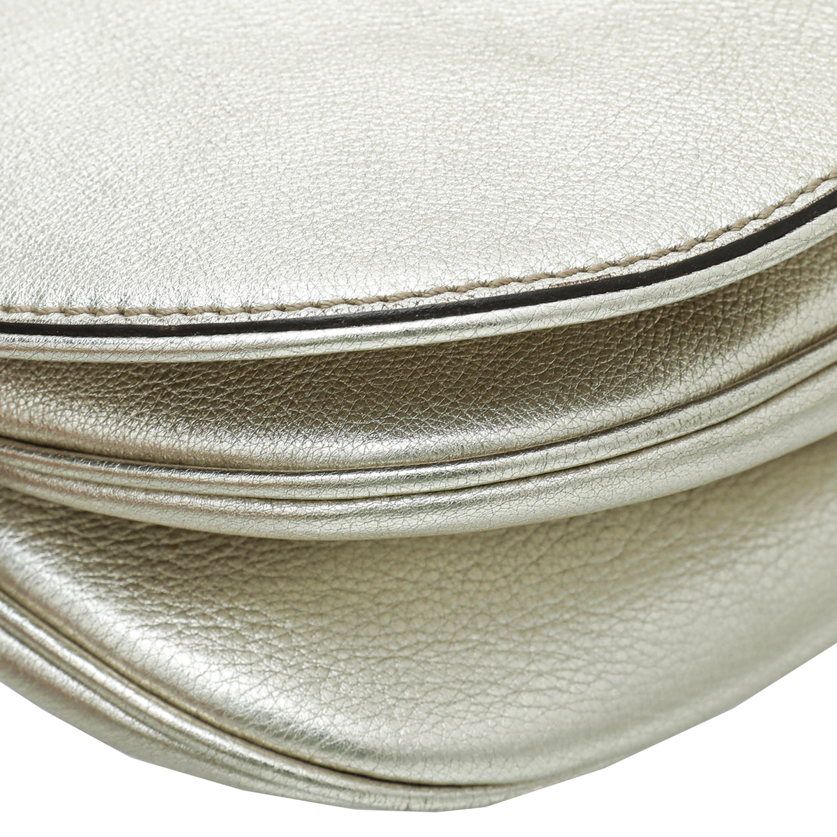 Gucci Metallic Light Gold Britt Shoulder Bag