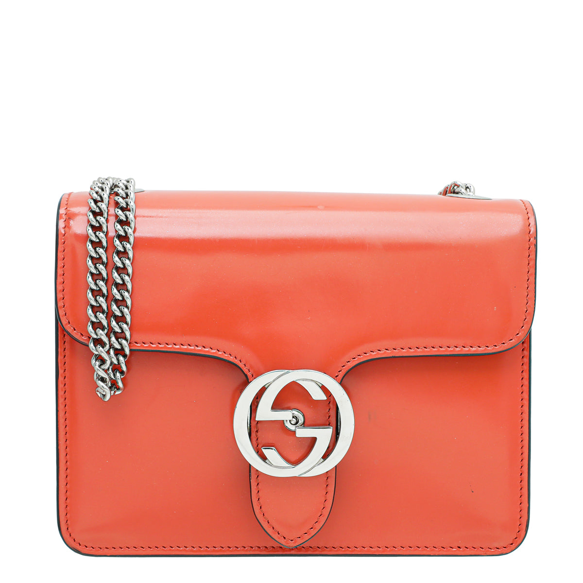 Gucci Orange G Interlocking Shoulder Bag