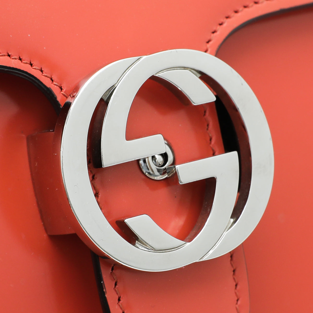 Gucci Orange G Interlocking Shoulder Bag