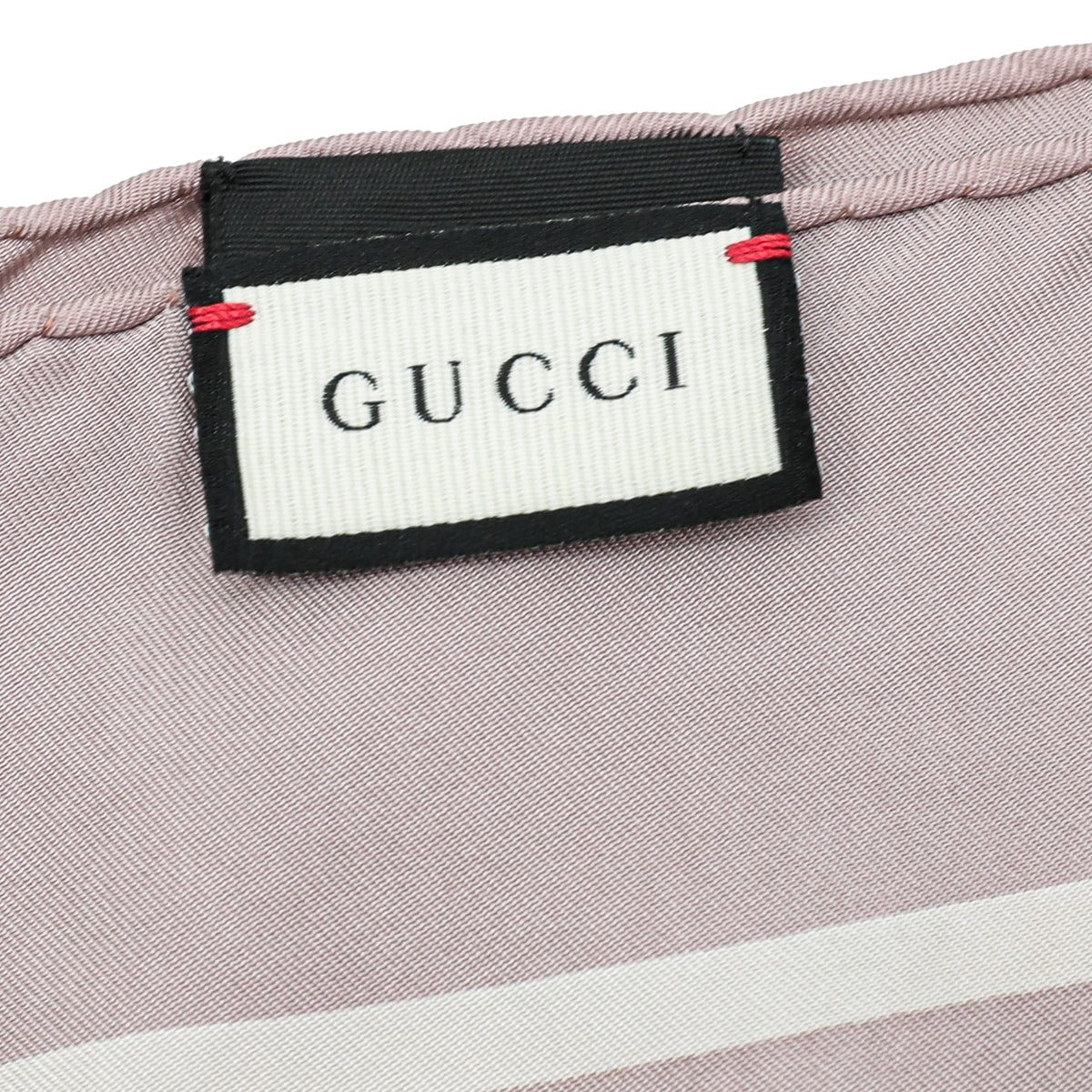 Gucci Antique Rose Multicolor GG Blooms Print Silk Scarf