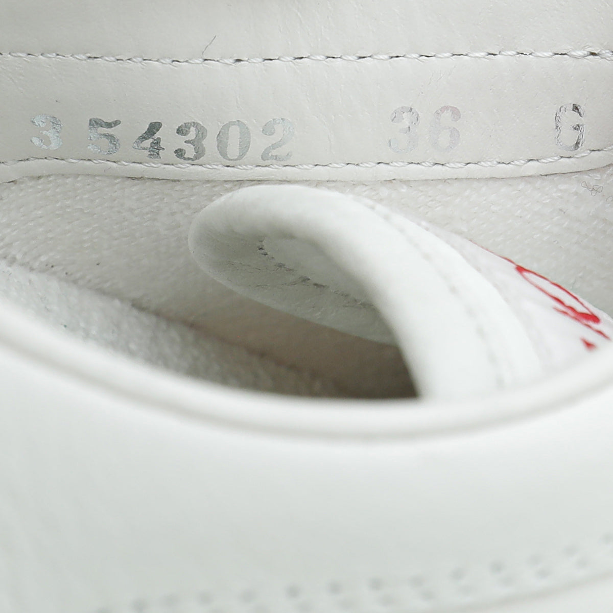 Gucci White Web 1984 Sneakers 36