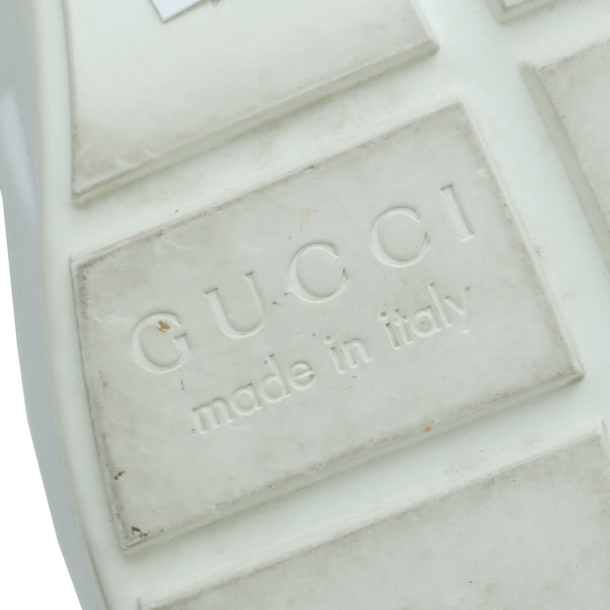 Gucci White Rhyton Mystic Cat Print Sneaker 37.5