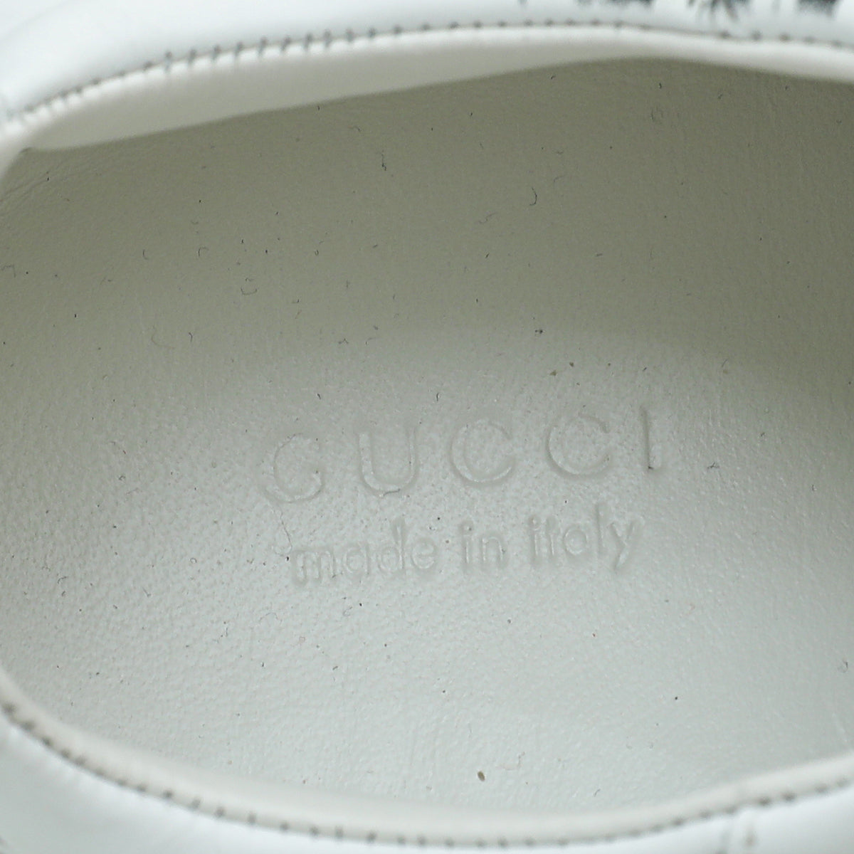 Gucci White Rhyton Mystic Cat Print Sneaker 37.5