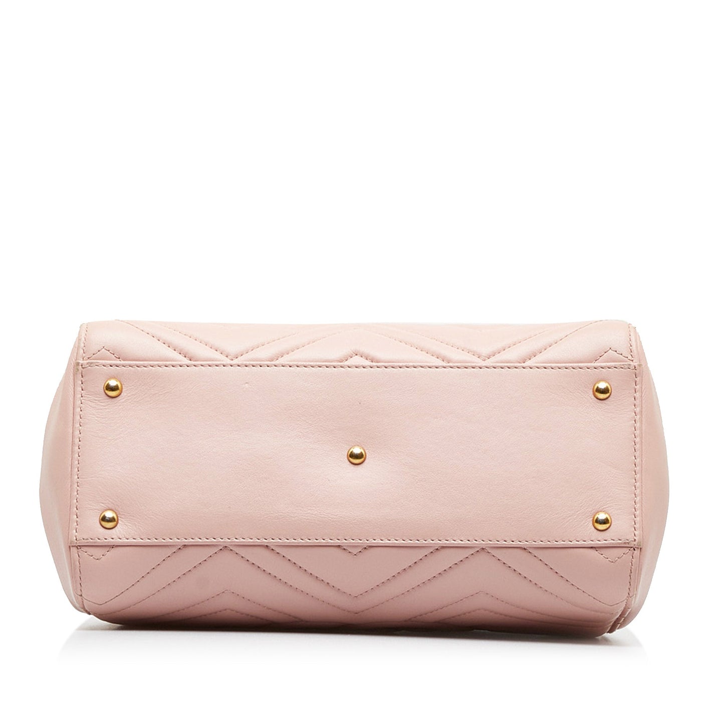 Pink Gucci Medium GG Marmont Matelasse Tote Satchel
