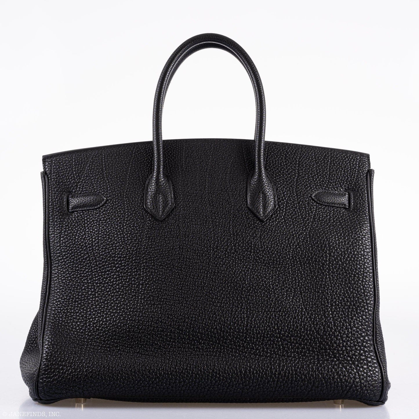 Hermes Birkin 35 Black Togo Palladium Hardware - 2003, Square G