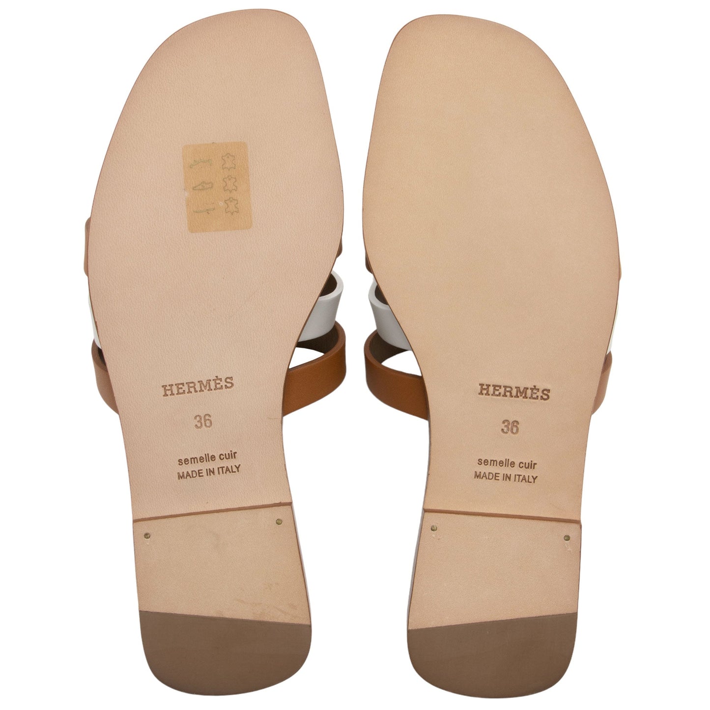 Hermes Calfskin Amore Sandals - Size 6 / 36 (SHF-tYVEdZ)