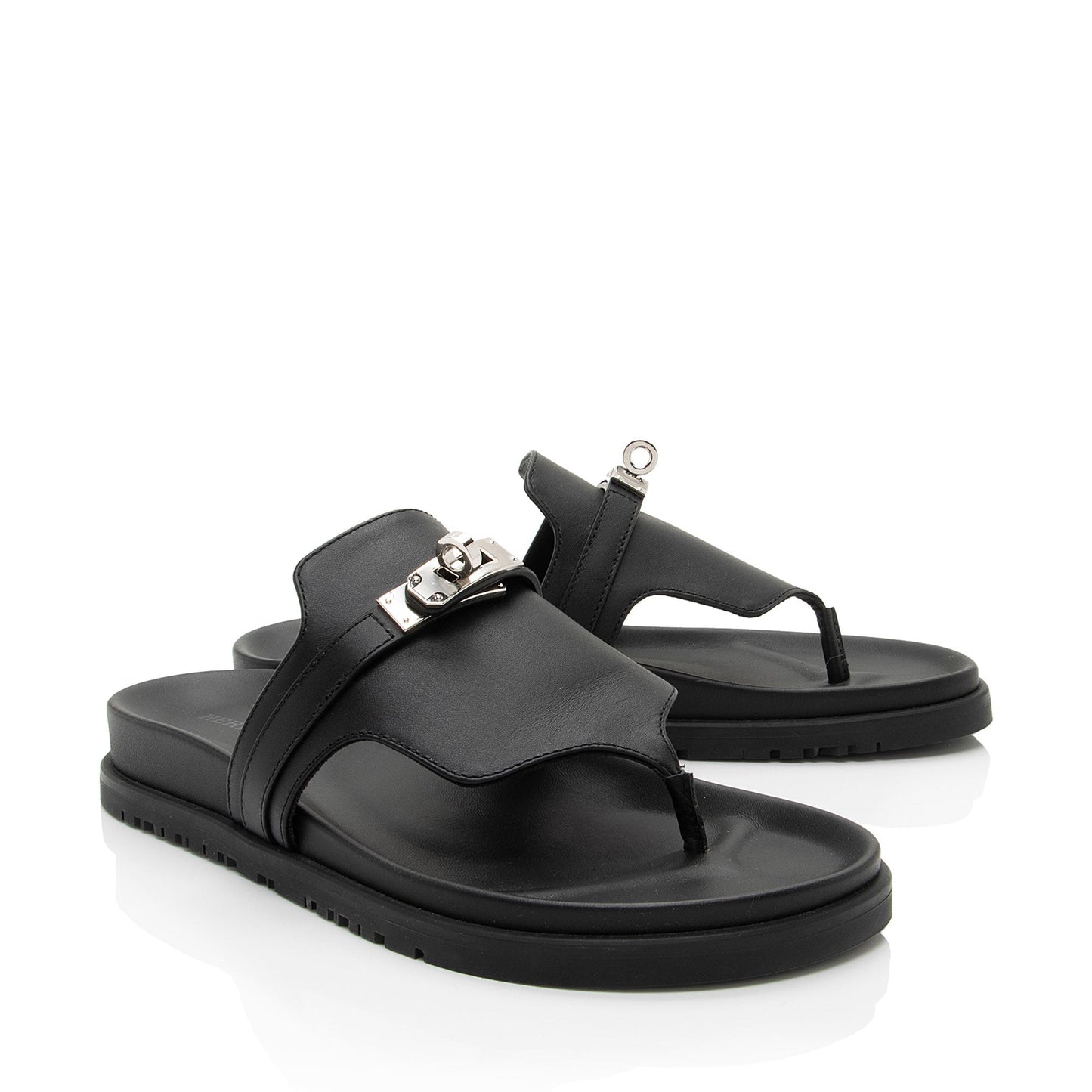 Hermes Calfskin Empire Sandals - Size 6 / 36 (SHF-n3DfIE)