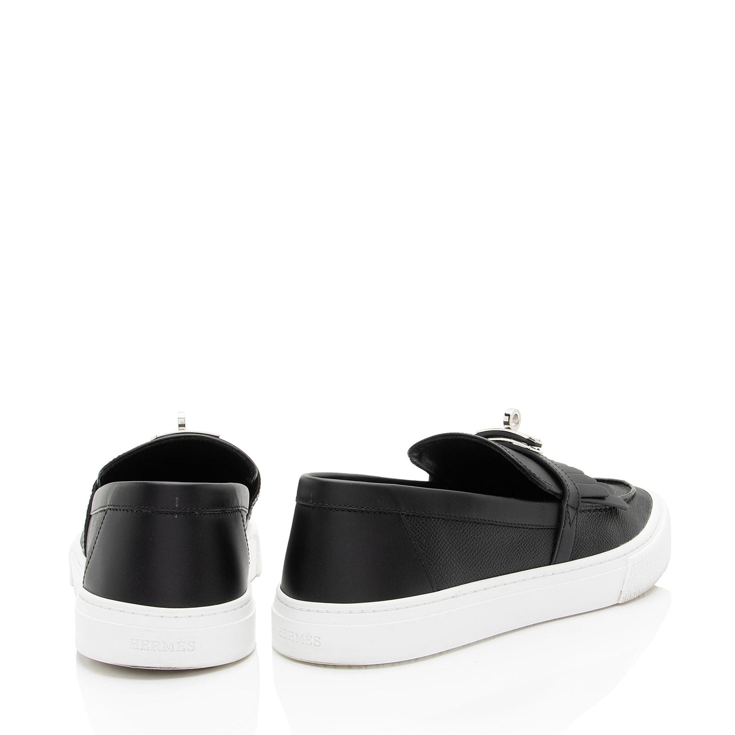 Hermes Calfskin Game Slip On Sneakers - Size 9.5 / 39.5 (SHF-EpHXjH)