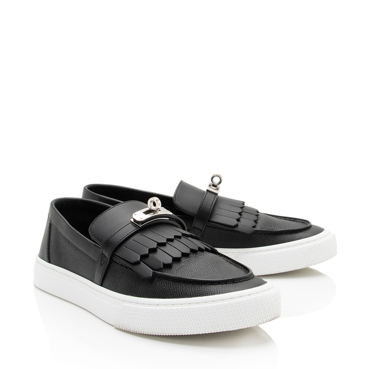 Hermes Calfskin Game Slip On Sneakers - Size 9.5 / 39.5 (SHF-EpHXjH)