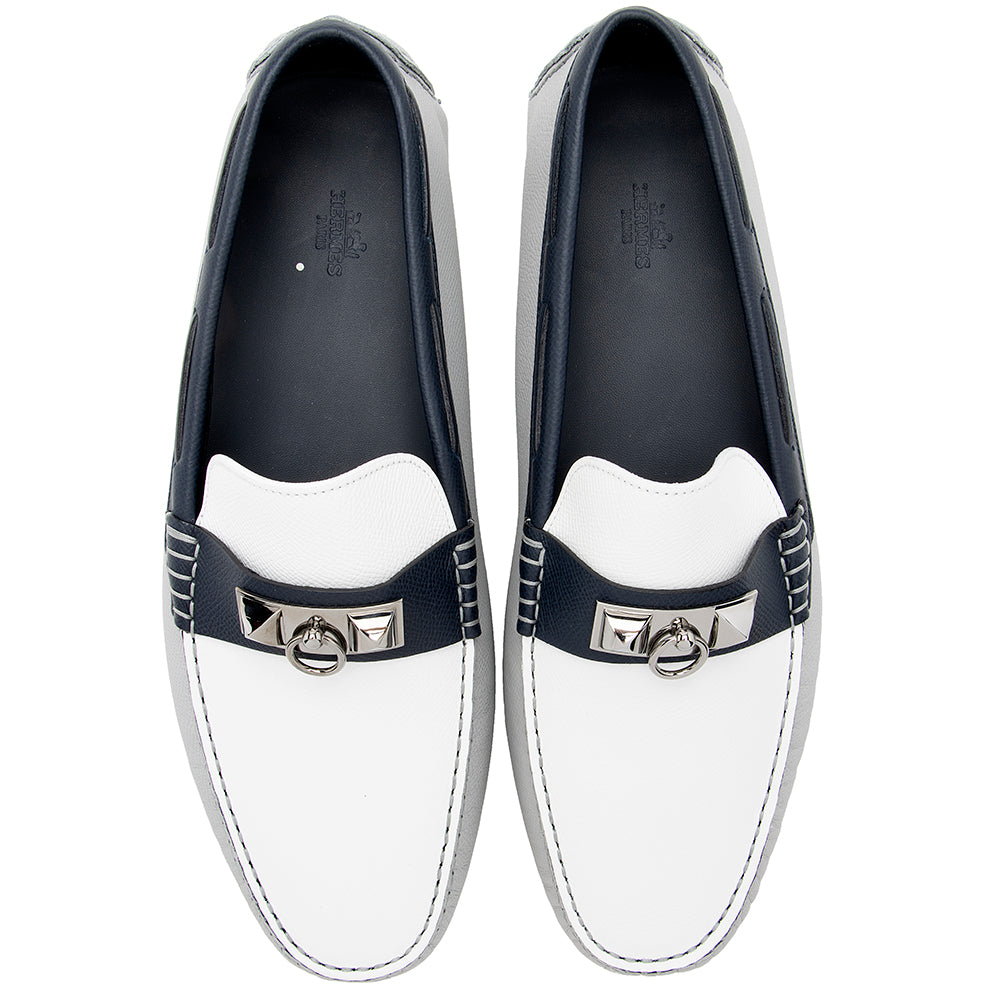 Hermes Calfskin Irving Loafer - Men's Size - 14 / 44 (SHF-21003)