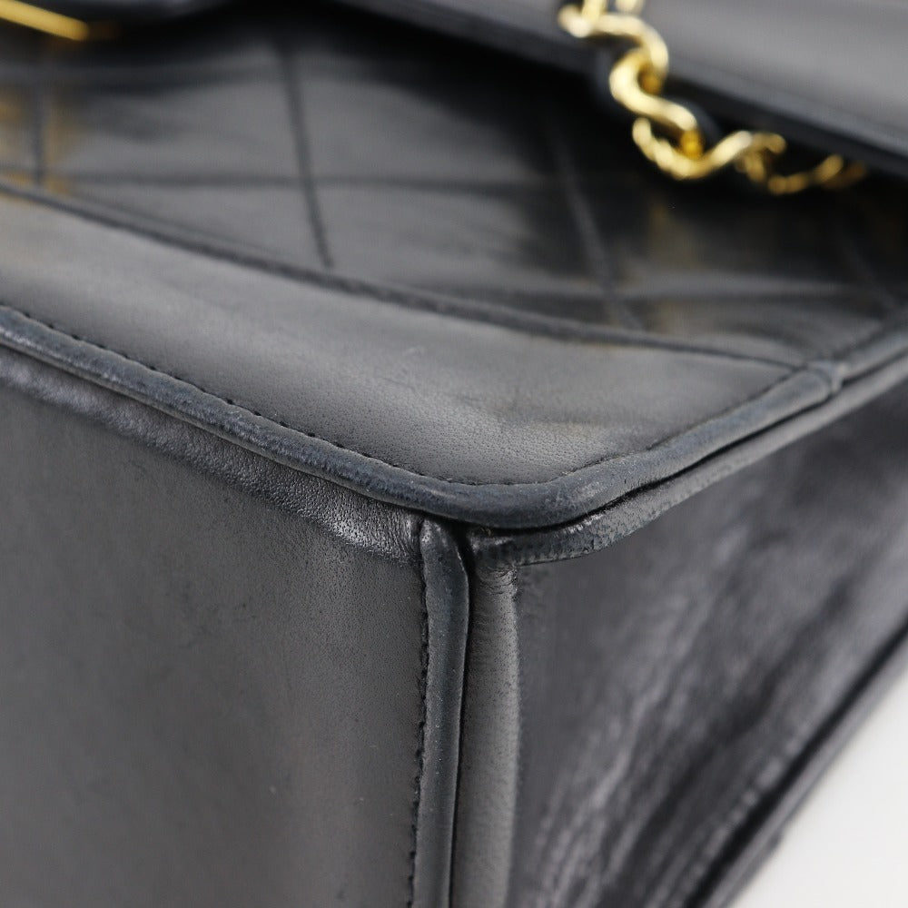 CHANEL Shoulder Bag lambskin black 2.55 Matrasse ChainShoulder