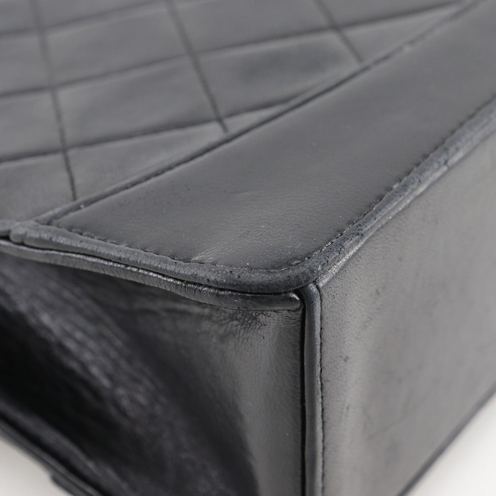 CHANEL Shoulder Bag lambskin black 2.55 Matrasse ChainShoulder