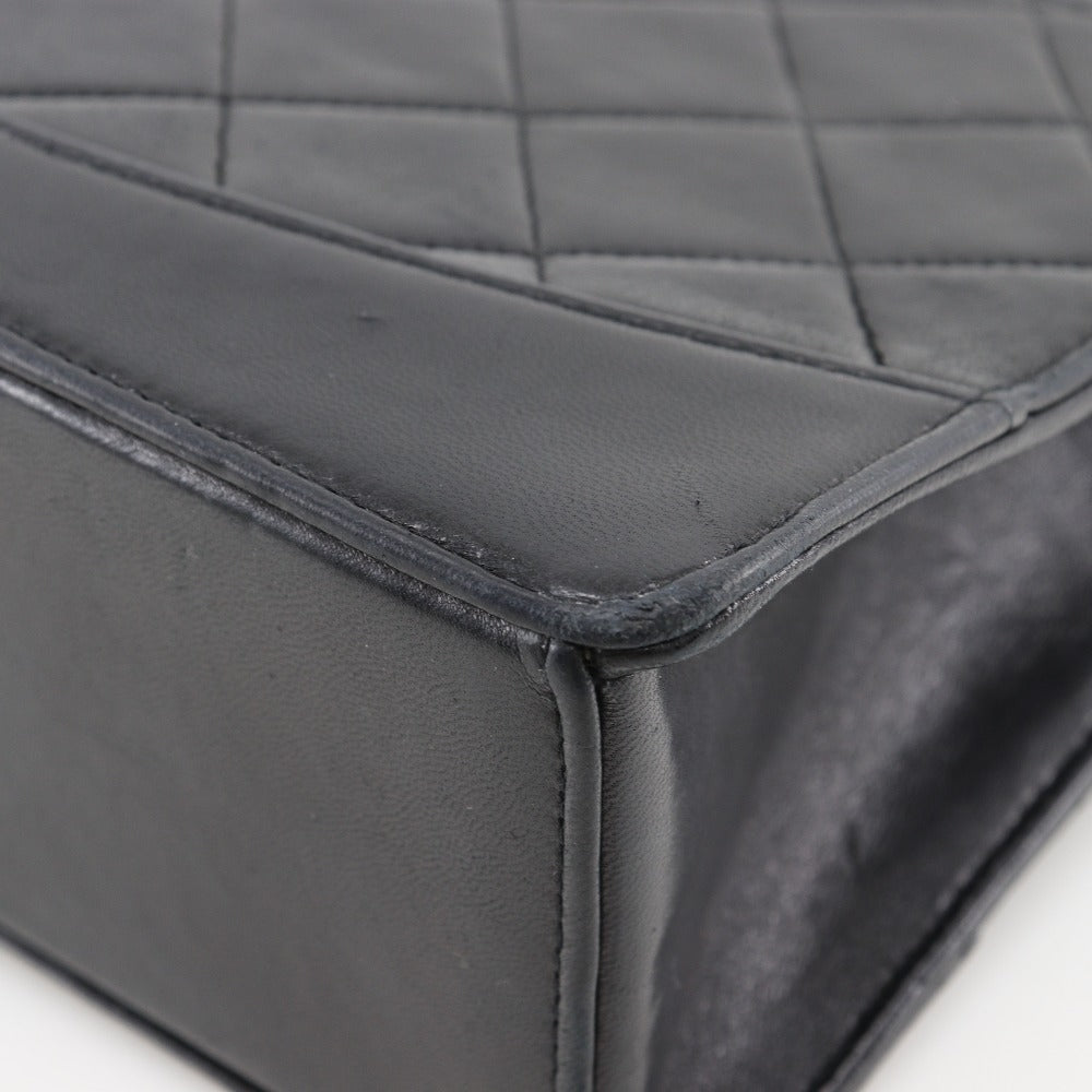 CHANEL Shoulder Bag lambskin black 2.55 Matrasse ChainShoulder