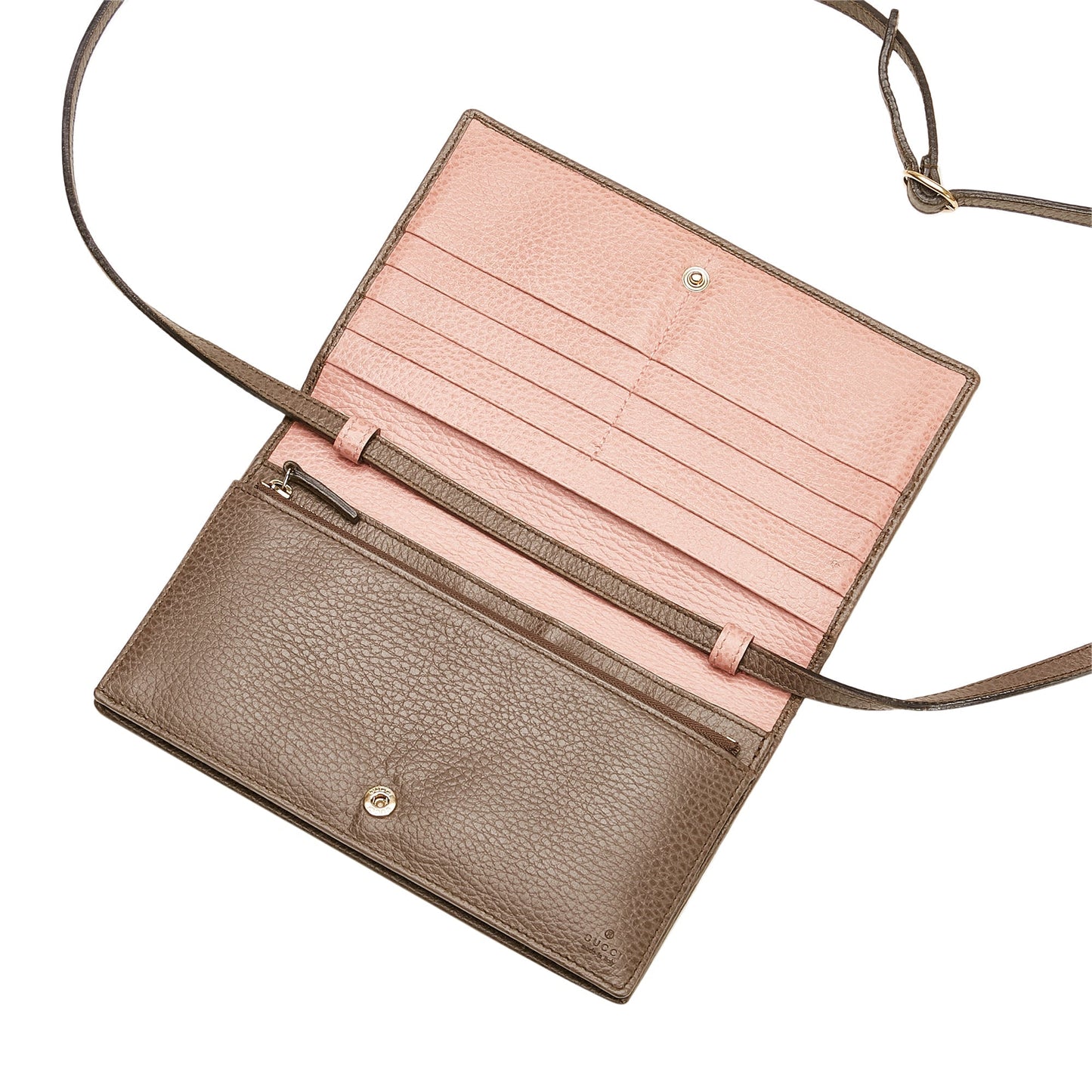 Gucci Swing Wallet On Strap Crossbody Bag