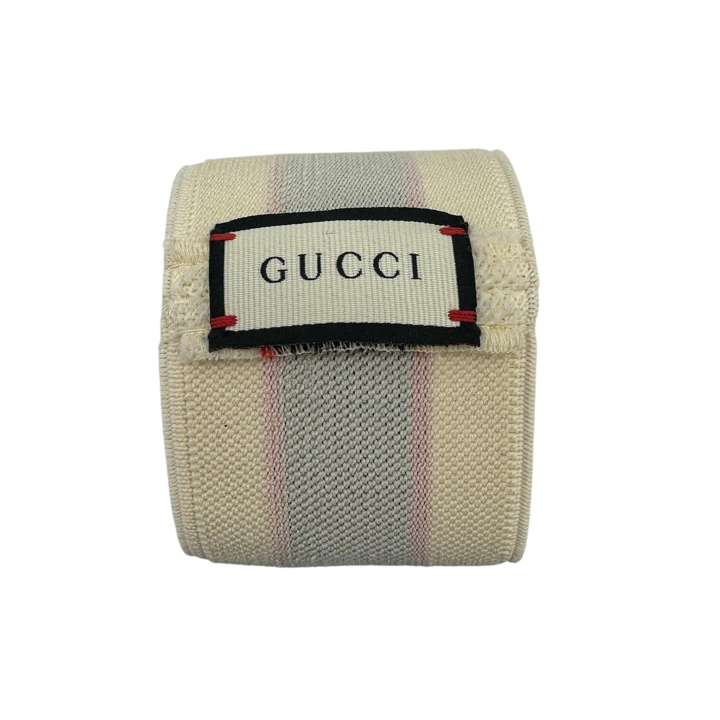 Accessory Luxury Designer Label By Gucci In Black & Cream