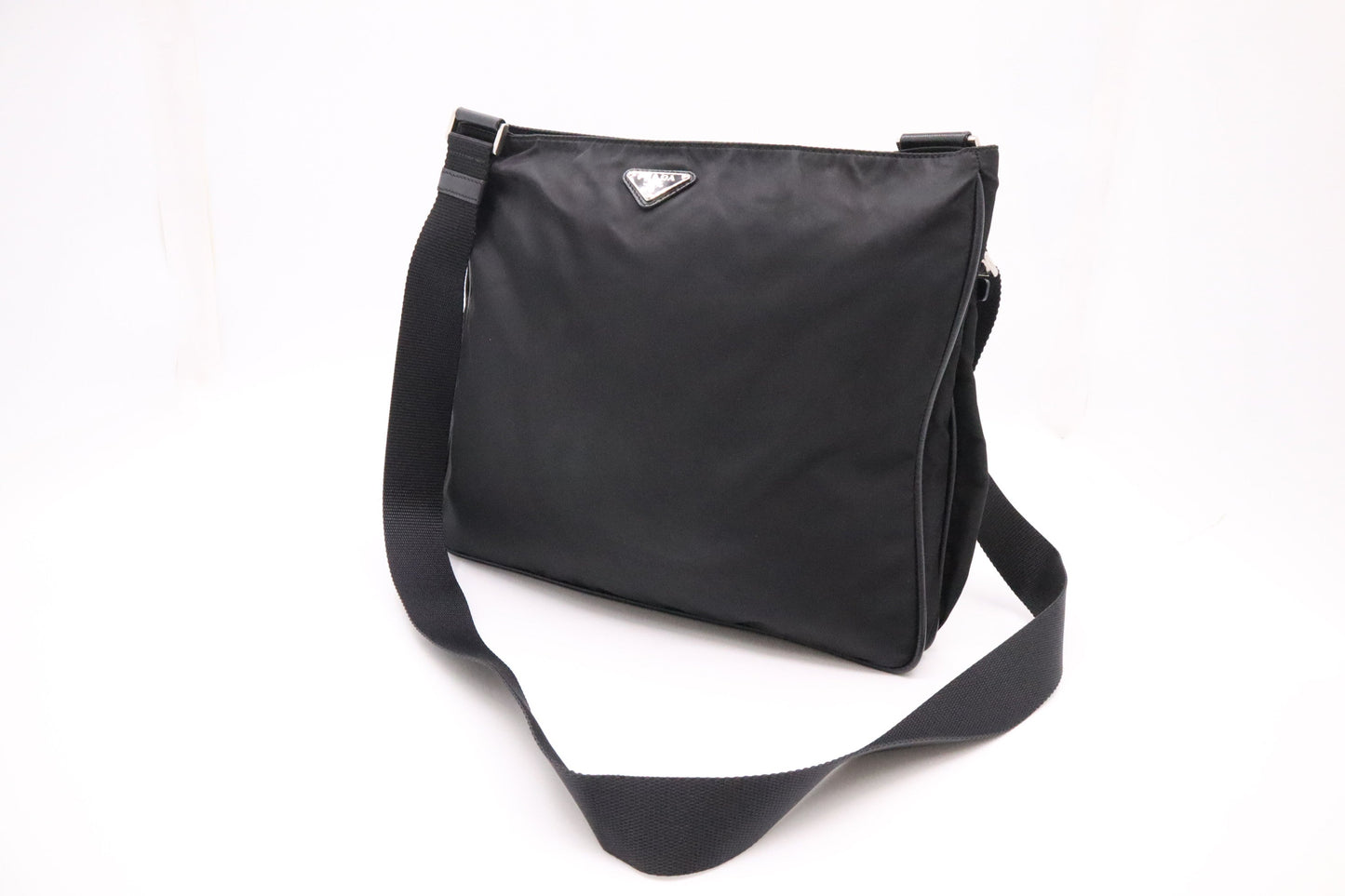Prada Crossbody Bag in Black Nylon