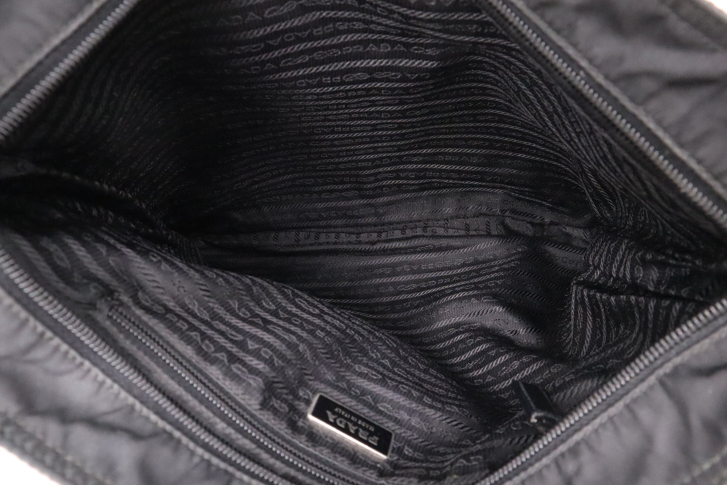 Prada Crossbody Bag in Black Nylon