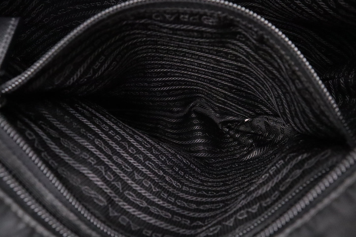 Prada Crossbody Bag in Black Nylon