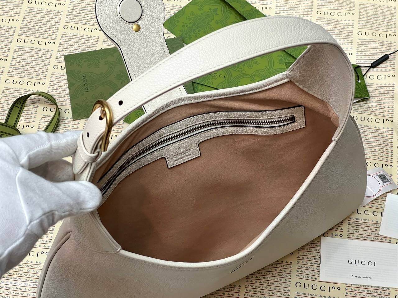 Gucci Aphrodite large shoulder bag white