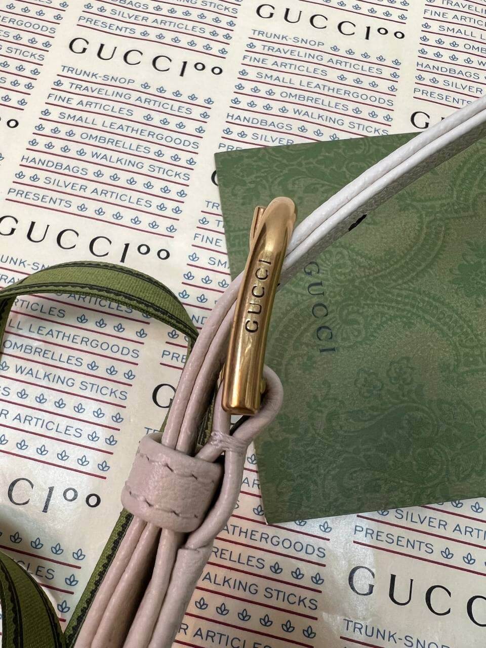 Gucci Aphrodite large shoulder bag white