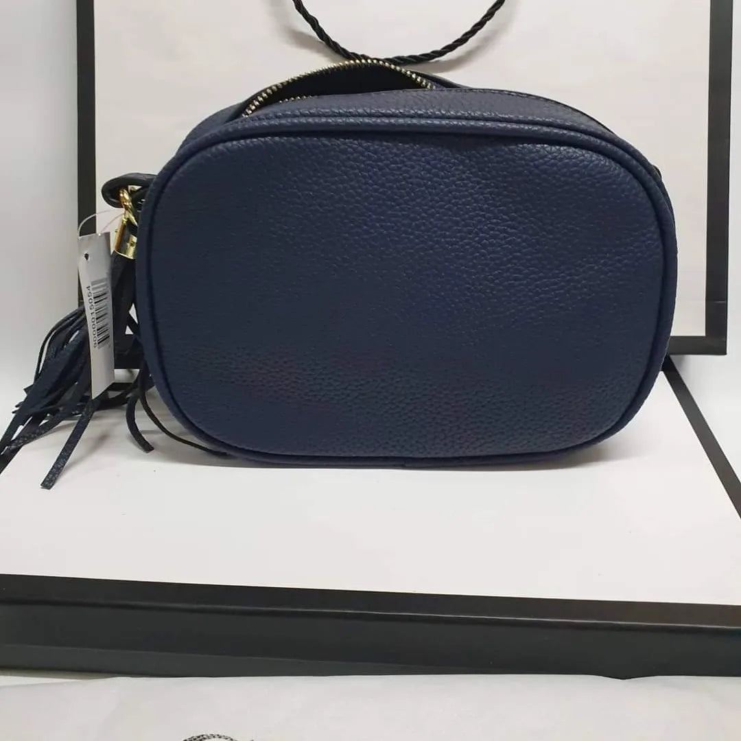 Gucci Soho Disco Handbag (navy blue)