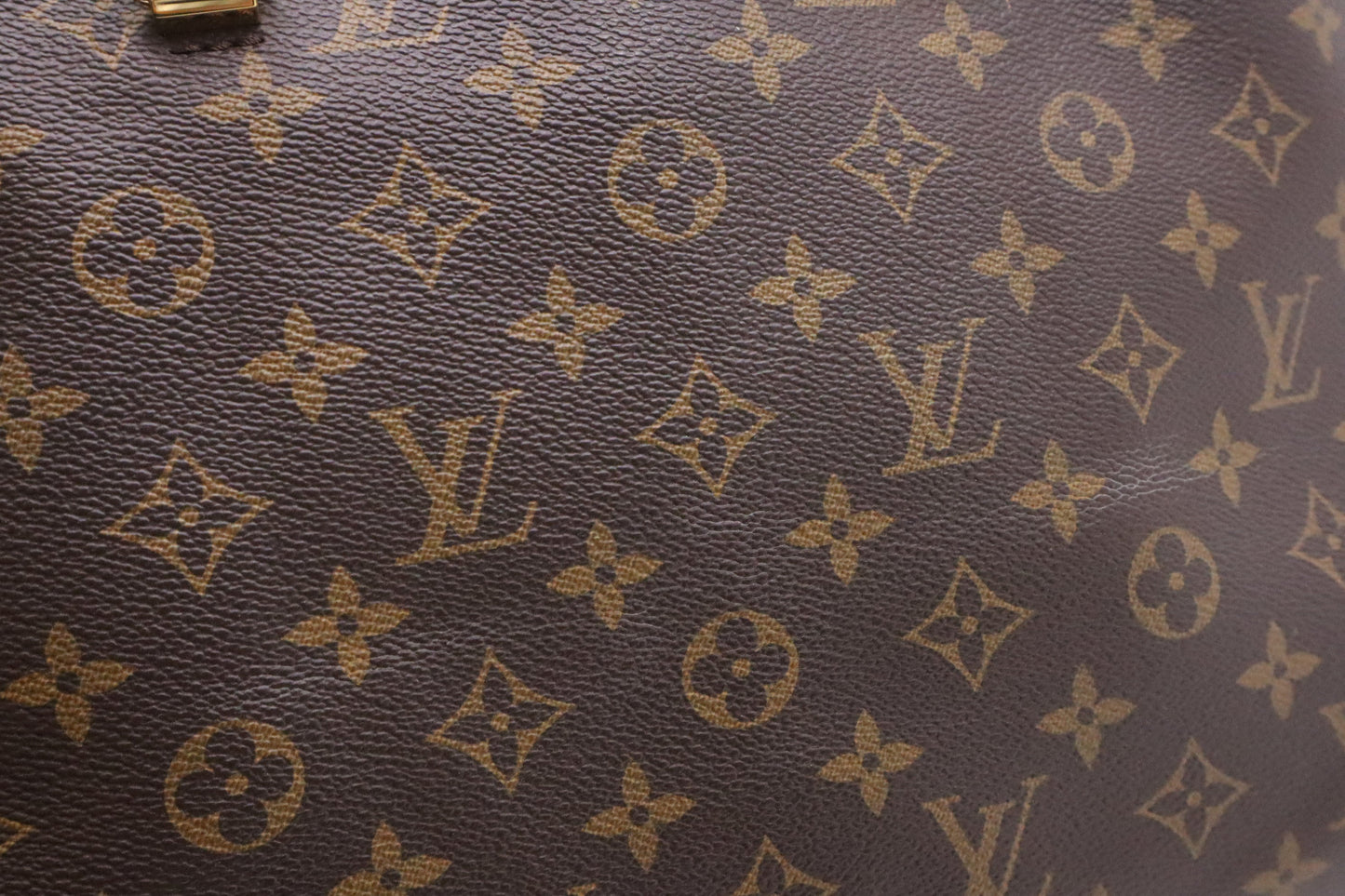 Louis Vuitton Pallas in Pink Leather & Monogram Canvas