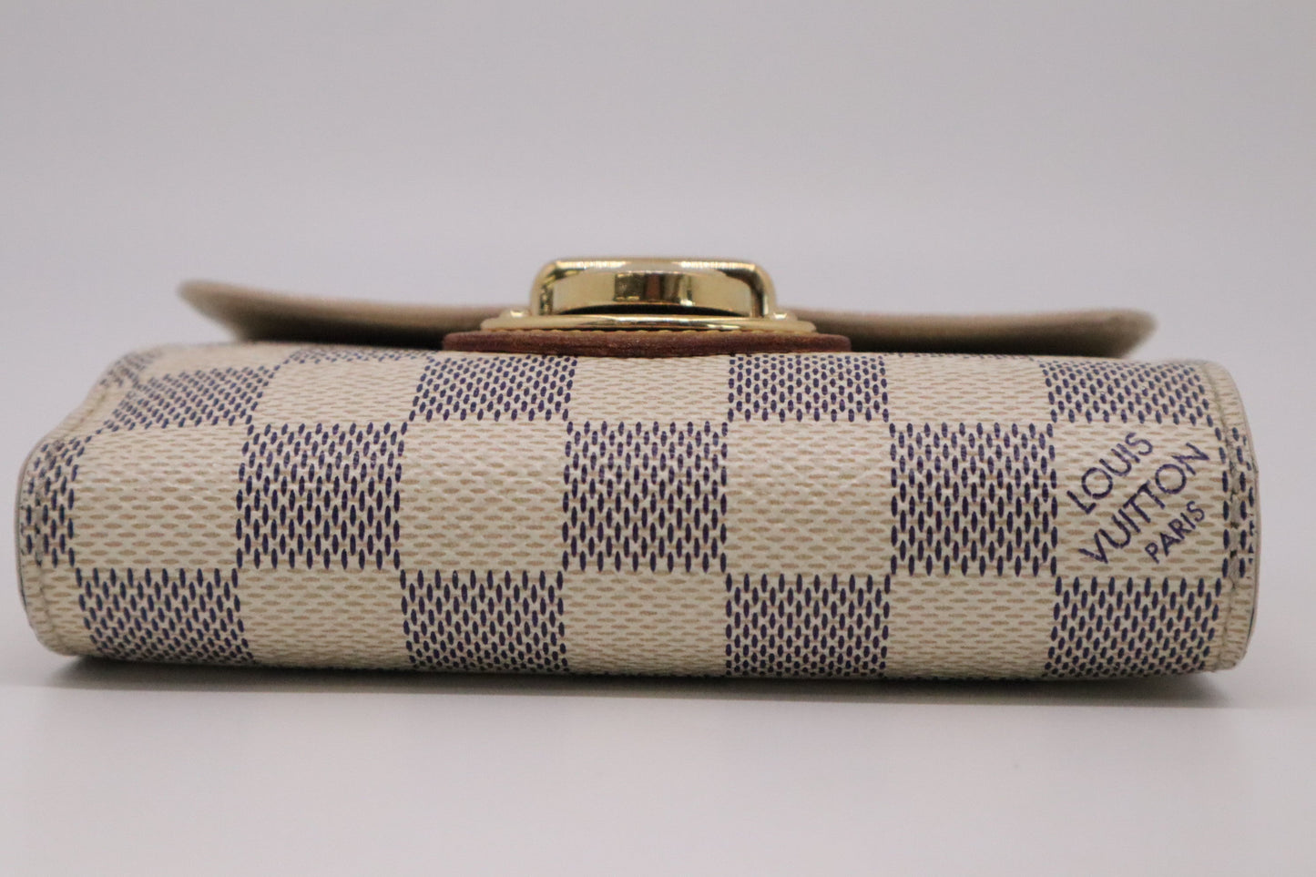 Louis Vuitton Portefeuille Koala in Damier Azur Canvas