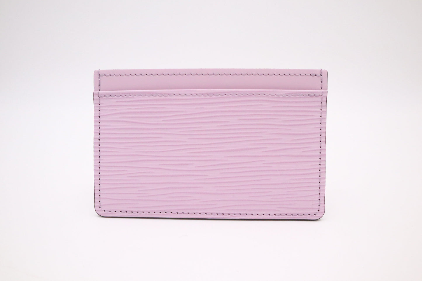 Louis Vuitton Card Case in Lilac Epi Leather