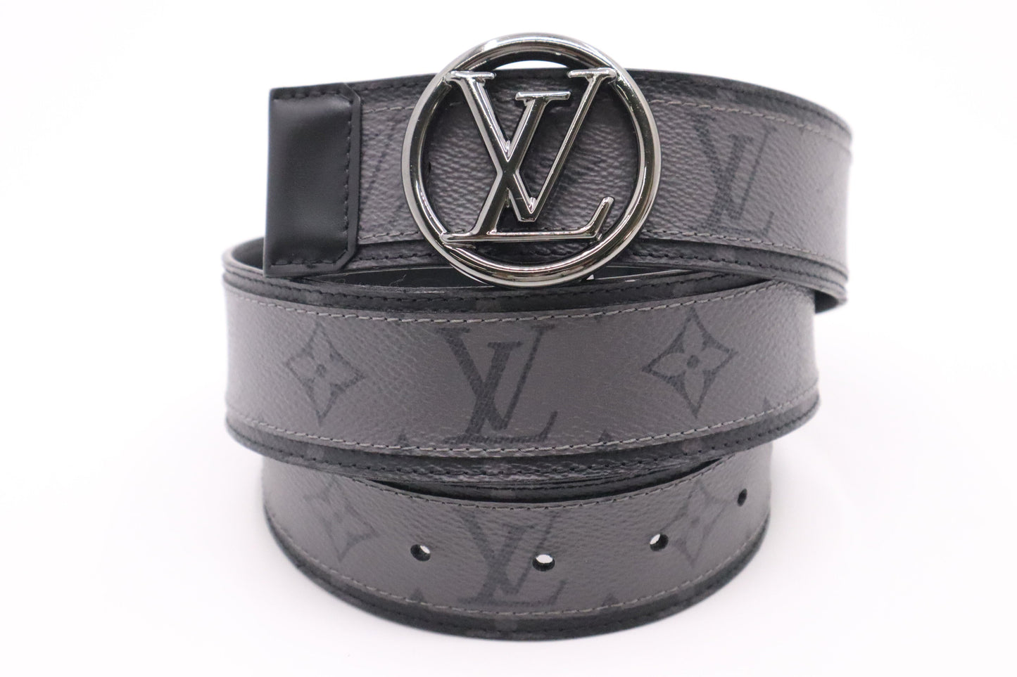 Louis Vuitton Belt in Reverse Eclipse Monogram Canvas