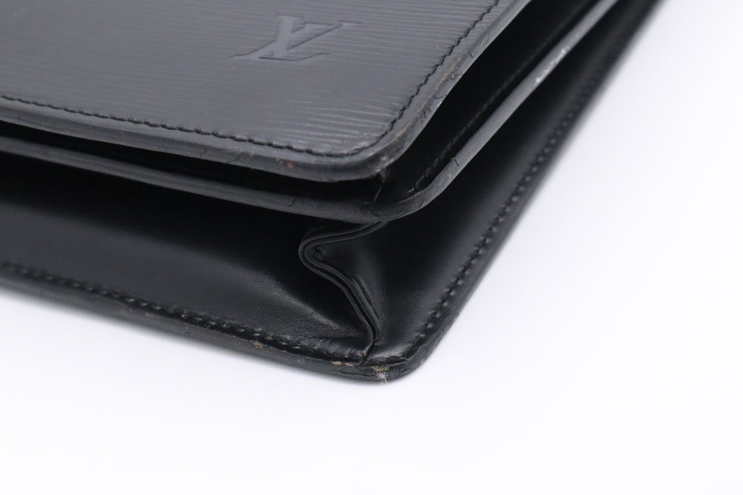 Louis Vuitton Serviette Conseiller in Black Epi Leather