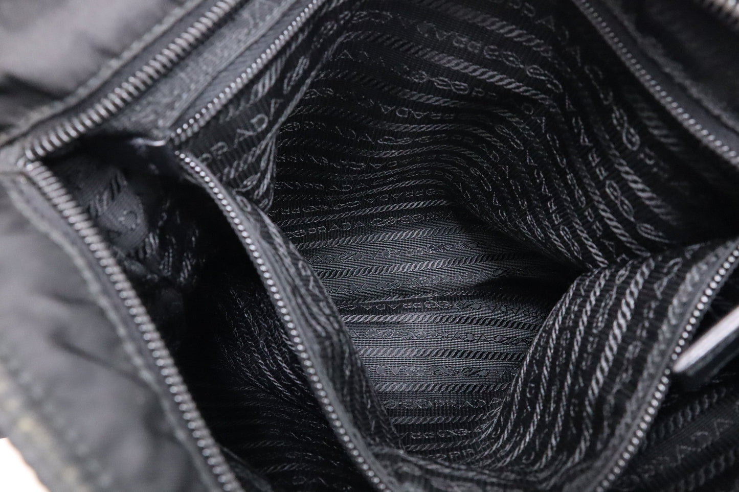Prada Crossbody in Black Nylon