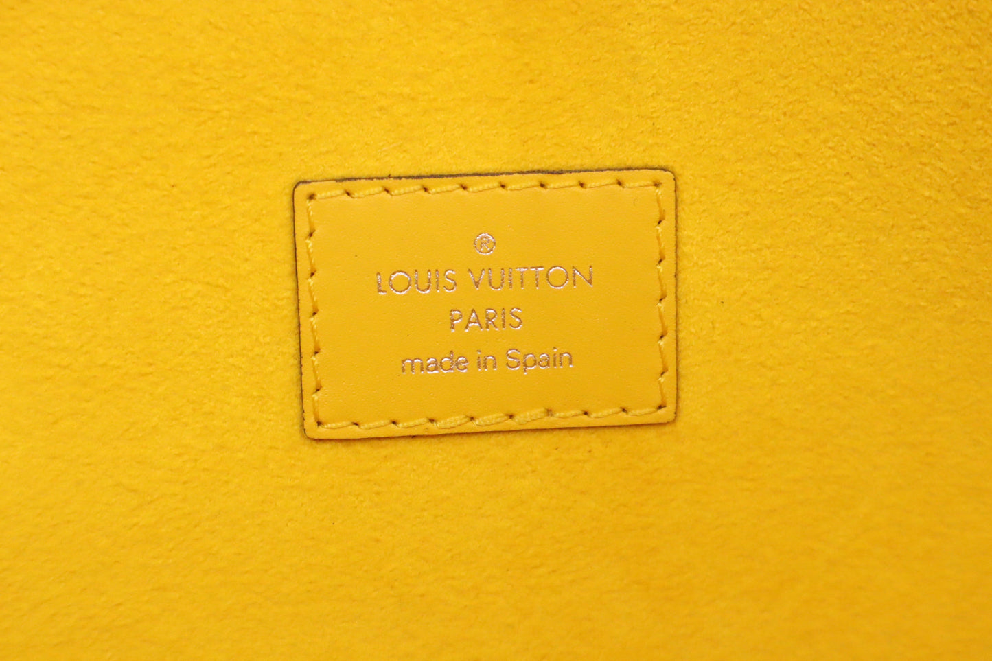 Louis Vuitton Neverfull MM in Yellow Epi Leather