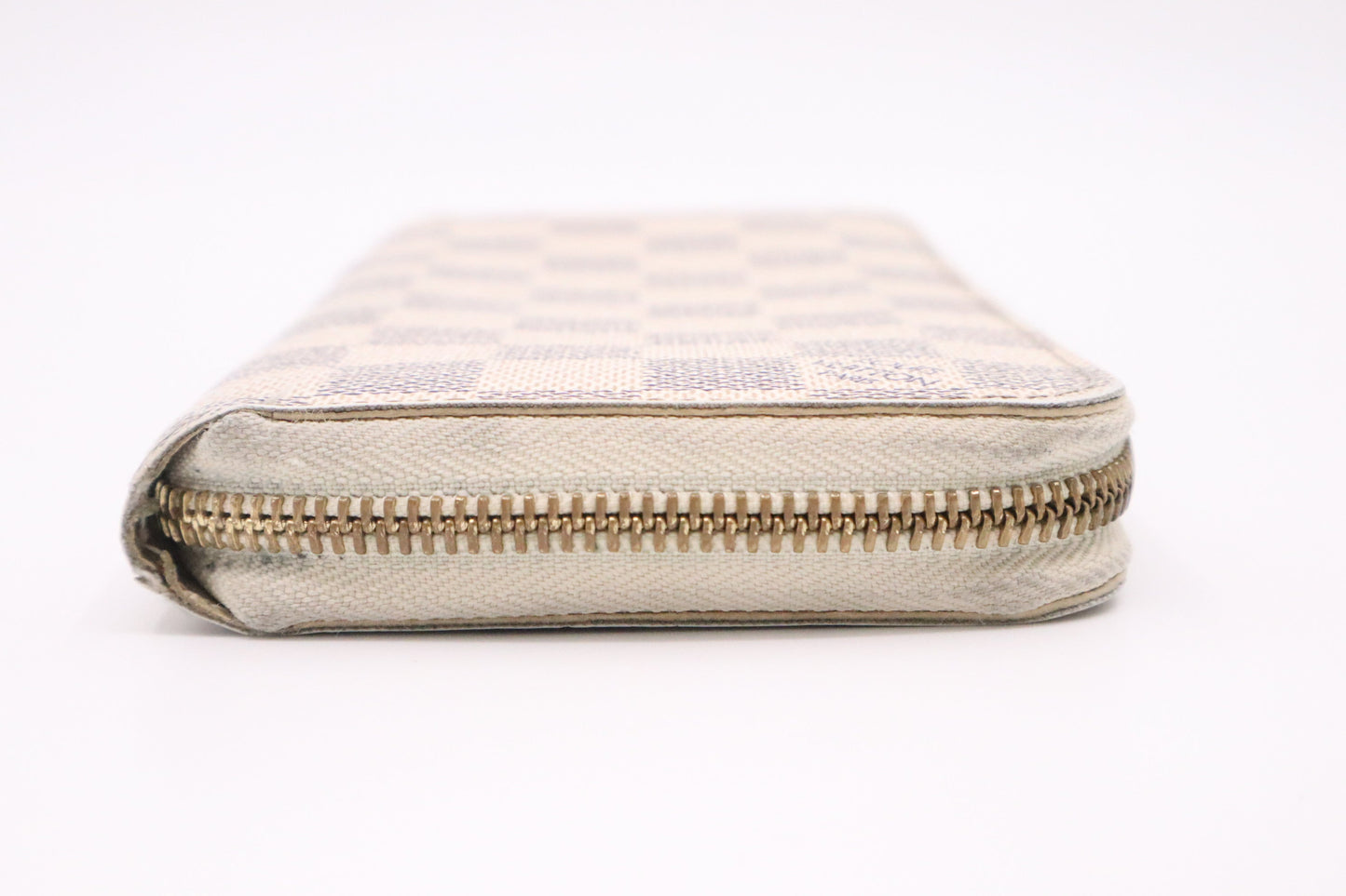 Louis Vuitton Long Zippy Wallet in Damier Azur Canvas