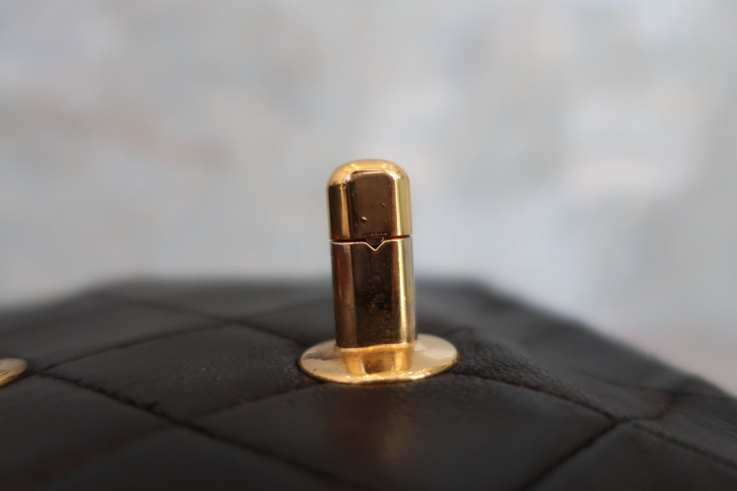 CHANEL/シャネル マトラッセWフラップチェーンショルダーバッグ ラムスキン ブラック/ゴールド金具 ショルダーバッグ 700070133