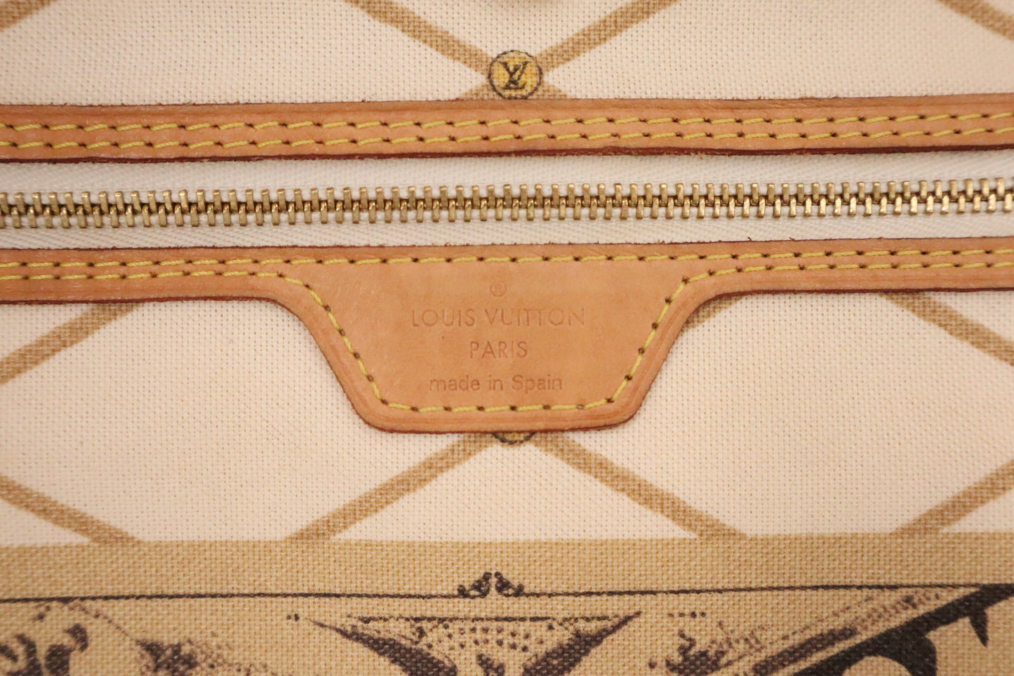 Louis Vuitton Neverfull MM in Summer Trunk Monogram Canvas