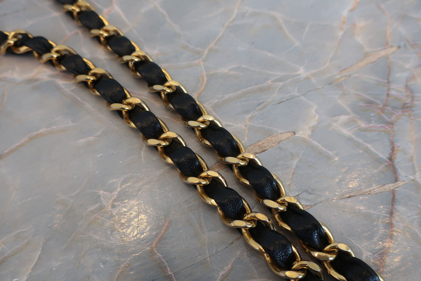 CHANEL/シャネル パリ限定マトラッセダブルフラップチェーンショルダーバッグ ラムスキン ブラック/ゴールド金具 ショルダーバッグ 700070088