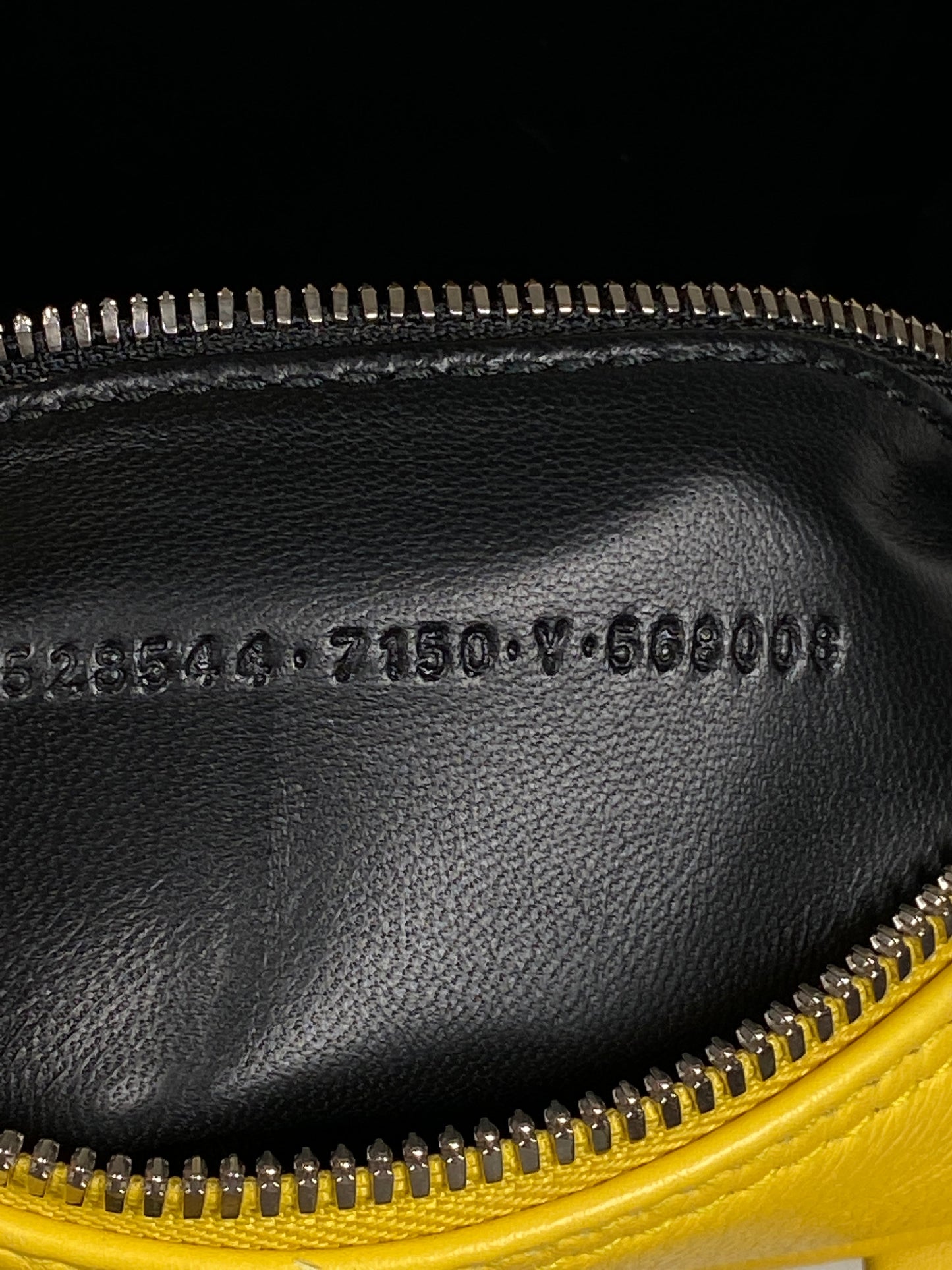 BALENCIAGA - TRIANGLE SQUARE XS BAG IN YELLOW