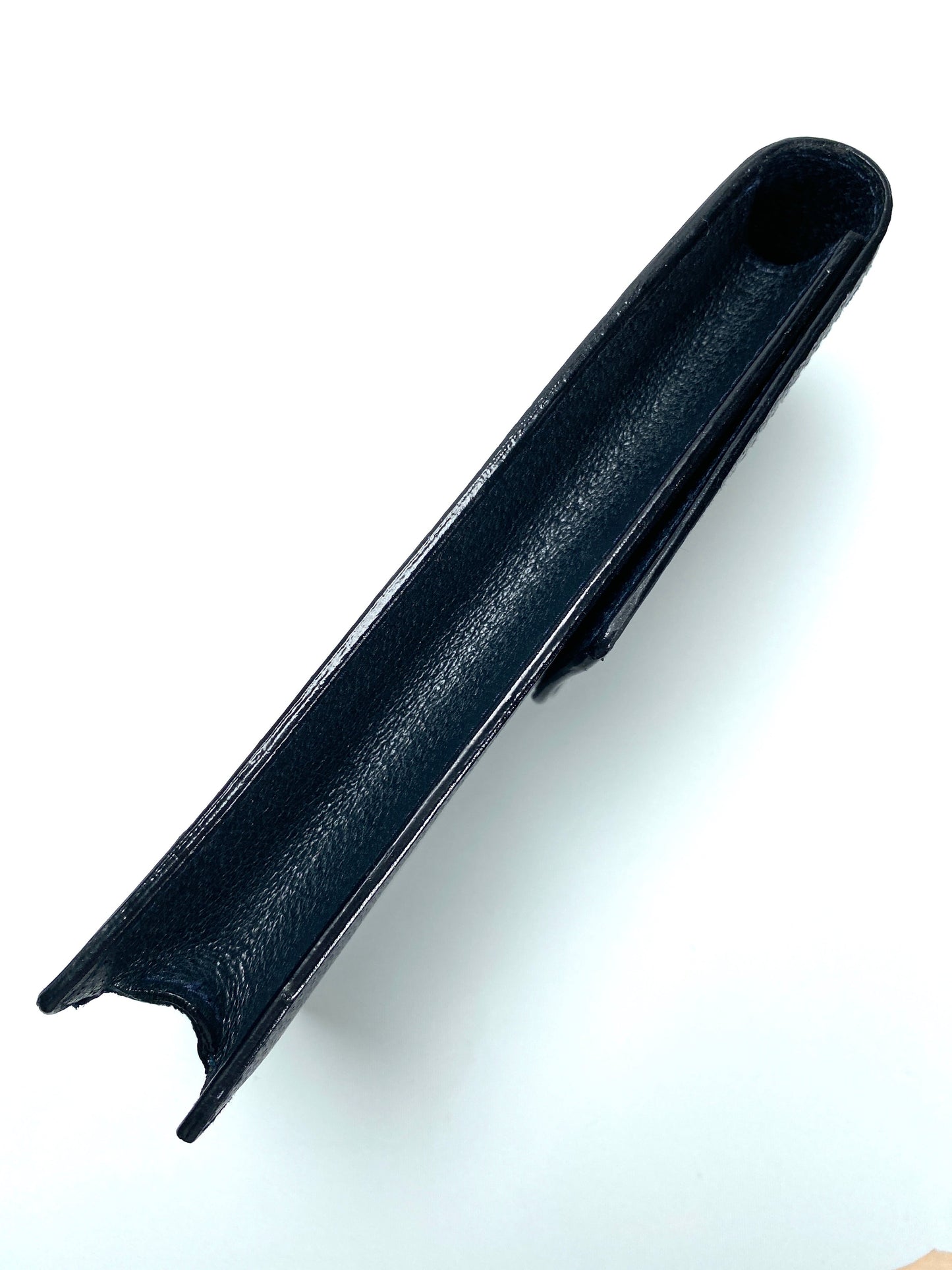 GUCCI - BLUE GG SUPREME SHERRY LINE GLASSES CASE - VINTAGE