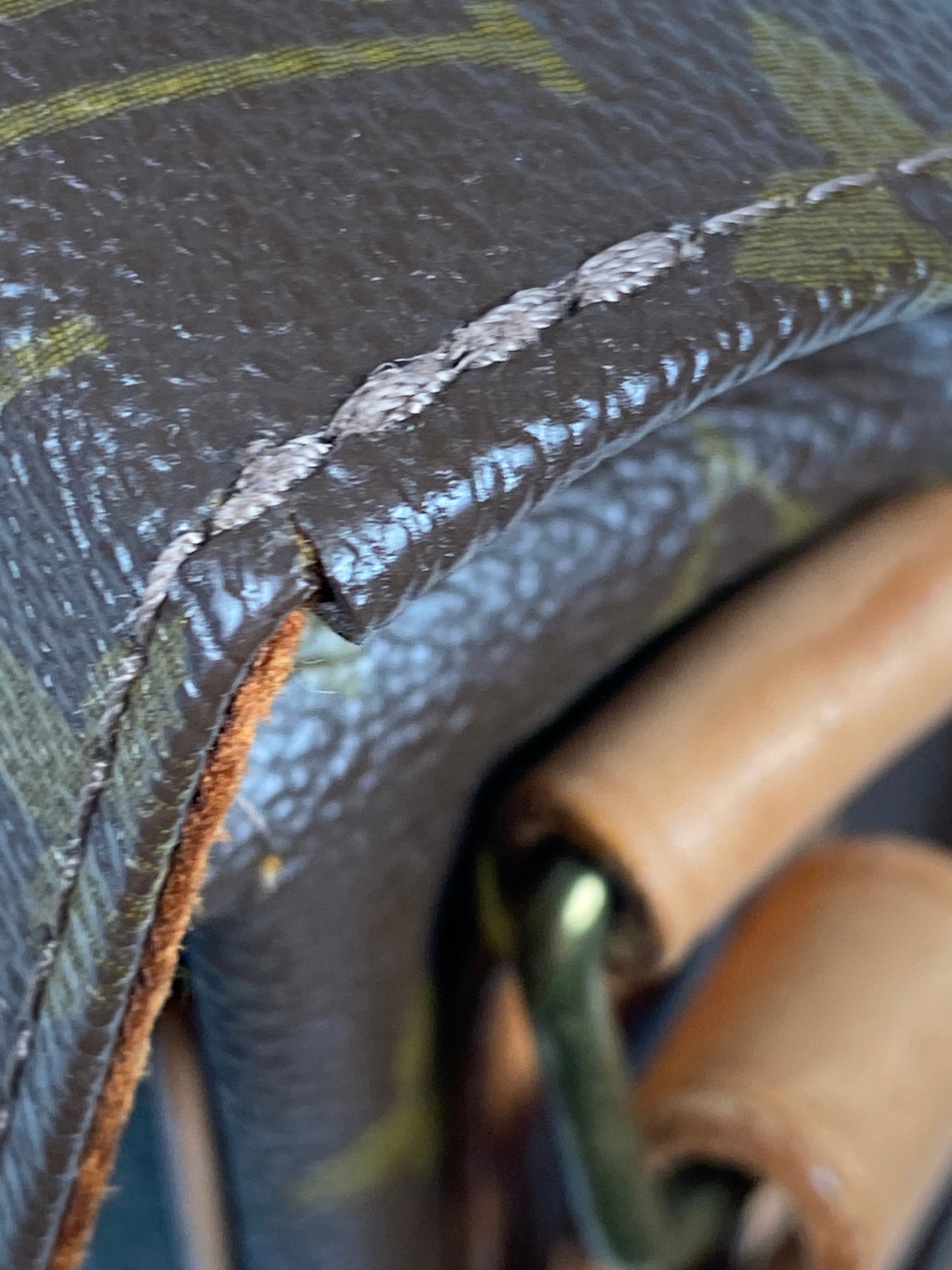 LOUIS VUITTON - CARTOUCHIERE GM MONOGRAM CANVAS CROSSBODY BAG - VINTAGE
