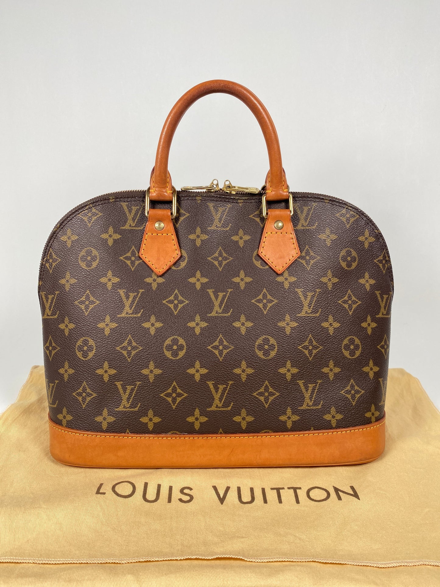 LOUIS VUITTON - ALMA PM HANDBAG MONOGRAM CANVAS - YR 1996