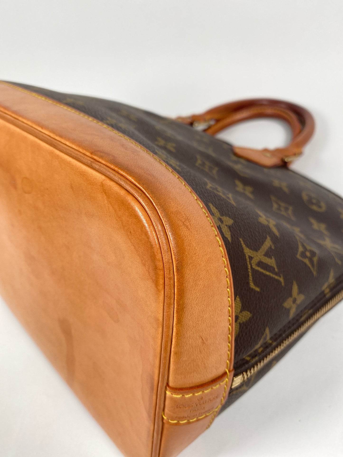 LOUIS VUITTON - ALMA PM HANDBAG MONOGRAM CANVAS - YR 1996