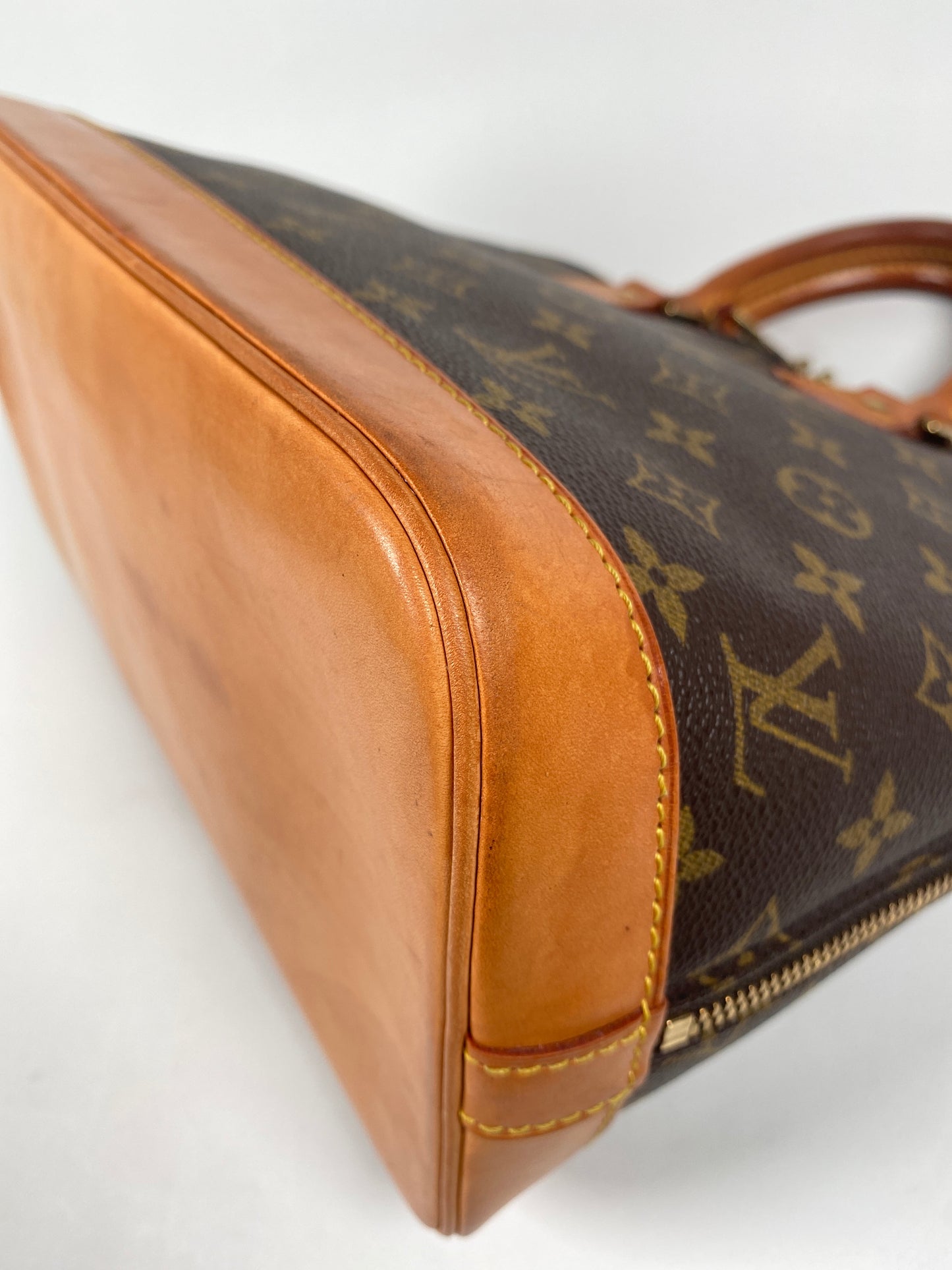LOUIS VUITTON - ALMA PM HANDBAG MONOGRAM CANVAS - YR 1996