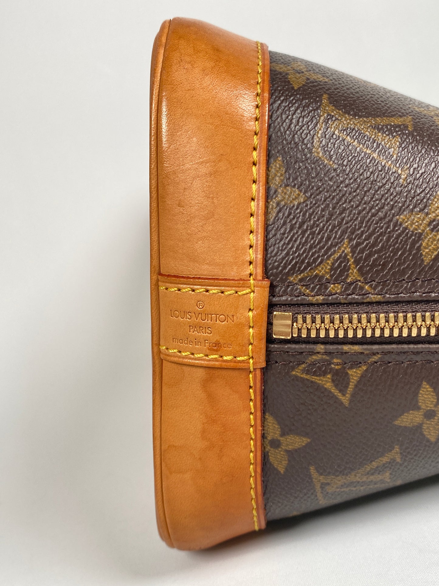 LOUIS VUITTON - ALMA PM HANDBAG MONOGRAM CANVAS - YR 1996