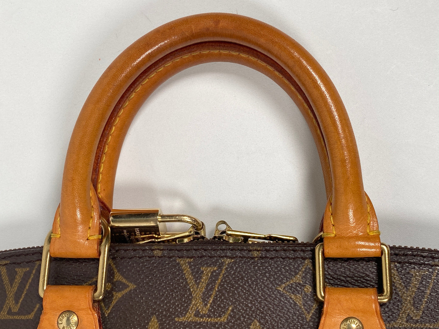 LOUIS VUITTON - ALMA PM HANDBAG MONOGRAM CANVAS - YR 1996
